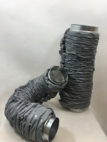 TŁUMIK ELASTYCZNY fi 200 0,6 m 25mm TERMOFLEX SPIRO !!!  