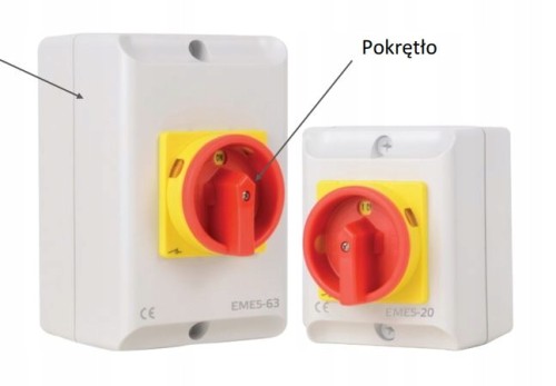 Wyłącznik serwisowy odcinający EME 5-20-4100 3,7kW sklep.centrowent.pl