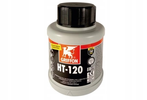 Klej do rur PVC-U i PVC-C Griffon HT-120 125ml