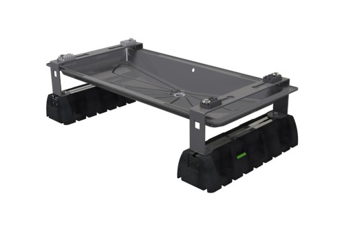 Podstawa pompy ciepła z tacą antracyt i kablem 3m Infinity Extreme 1250x500