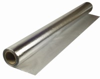 folia aluminiowa zbrojona (glasgelege) srebrna (oczko 5x5)