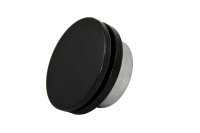 Anemostat wywiewno-nawiewny zawór fi 125 TICKA typ Skandynawski czarny mat