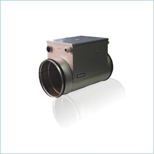 Elektryczna nagrzewnica  kanałowa fi 100 1 kW: EHC 100/1,0/1/SI/FC z automatyką