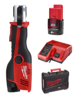 Zaciskarka elektrohydrauliczna do rur M12 HPT-202C DEMO z jedną baterią i ładowarką