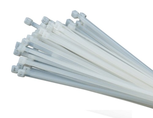 Opaska zaciskowa biała 550 mm gr 9mm 100szt