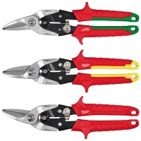 Zestaw nożyc do metalu 3 szt. Milwaukee 4932499020. Poprawiony model