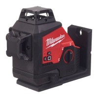 Laser zielony 3-płaszczyznowy 360° 12V + walizka Milwaukee 4933478103 M12 3PL-0C M12
